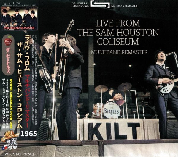 画像1: THE BEATLES LIVE FROM SAM HOUSTON COLISEUM muiltiband remaster CD (1)