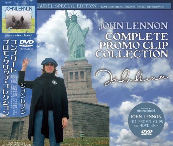 画像1: JOHN LENNON / COMPLETE PROMO CLIP COLLECTION 【4DVD】 (1)