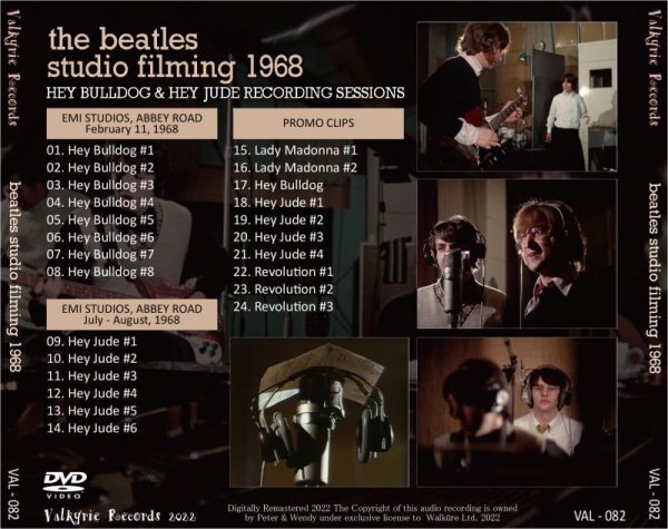 画像2: THE BEATLES STUDIO FILMING 1968 DVD (2)