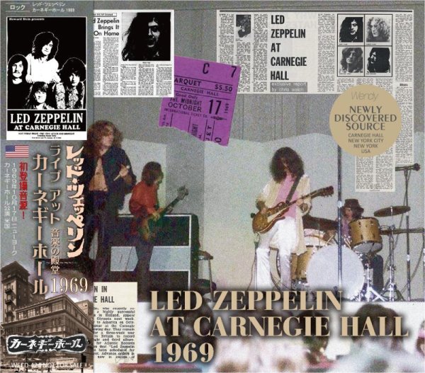 画像1: LED ZEPPELIN 1969 AT CARNEGIE HALL CD (1)