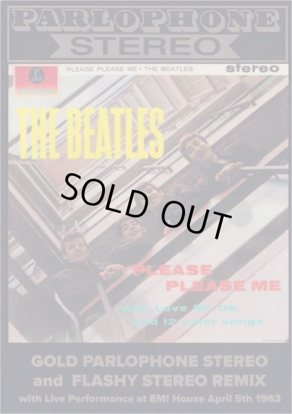 画像1: THE BEATLES / PLEASE PLEASE ME FLASHY PLEASE PLEASE ME GOLD PARLOPHONE STEREO +　FLASHY REMIX with EMI HOUSE 1963 CD (1)