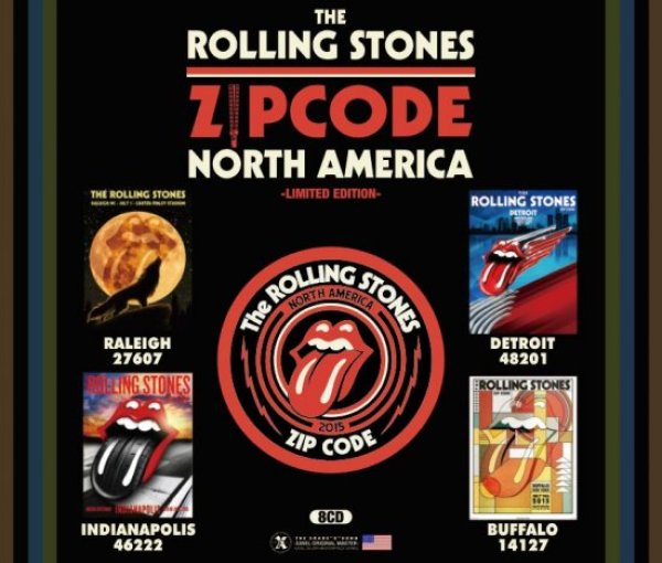 画像1: THE ROLLING STONES 2015 ZIP CODE TOUR 8CD (1)