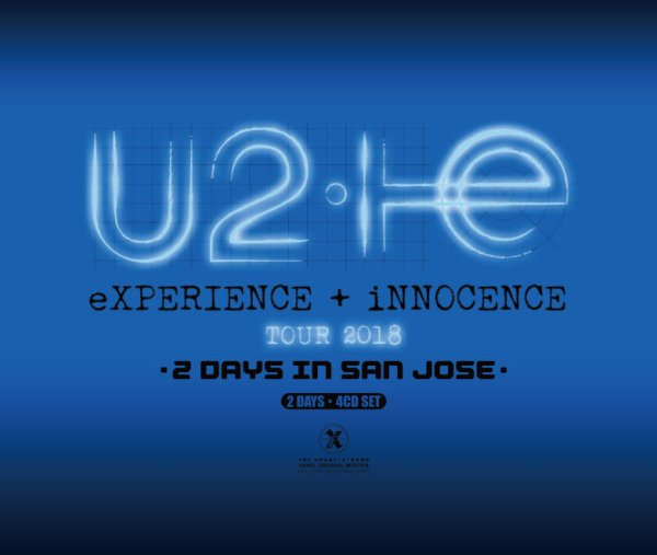 画像1: U2 2018 eXPERIENCE + iNNOCENCE TOUR TWO DAYS IN SAN JOSE 4CD (1)