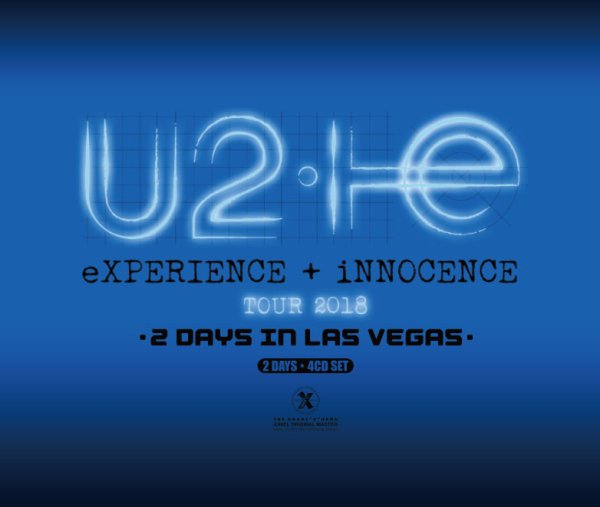 画像1: U2 2018 eXPERIENCE + iNNOCENCE TOUR TWO DAYS IN LAS VEGAS 4CD (1)