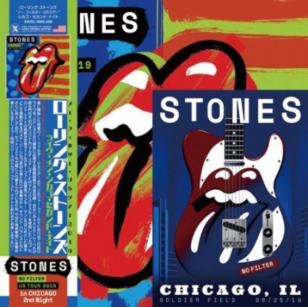 画像1: THE ROLLING STONES 2019 NO FILTER IN CHICAGO 2nd NIGHT 2CD (1)