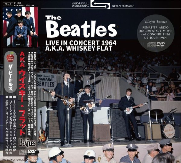 画像1: THE BEATLES 1964 LIVE IN CONCERT A.K.A. WHISKEY FLAT CD+DVD (1)