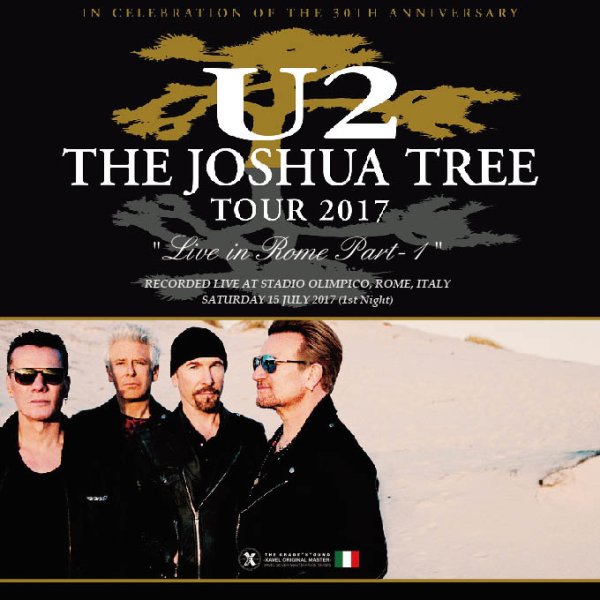画像1: U2 2017 THE JOSHUA TREE TOUR IN ROME PART 1 2CD (1)