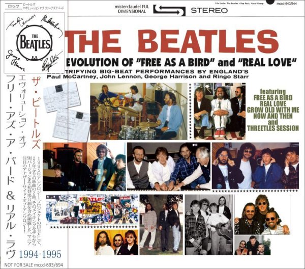 画像1: THE BEATLES / THE EVOLUTION OF "FREE AS A BIRD" and "REAL LOVE"  2CD (1)