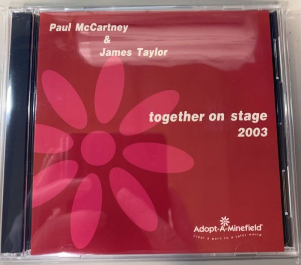 画像1: PAUL McCARTNEY & JAMES TAYLOR 2003 TOGETHER ON STAGE CD+CDS (1)