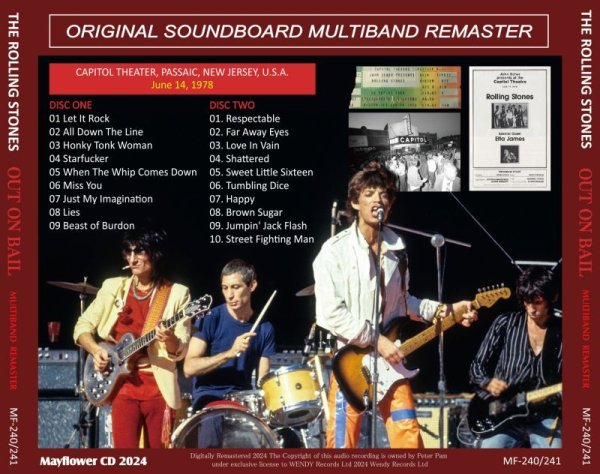 画像2: THE ROLLING STONES 1978 OUT ON BAIL MULTIBAND REMASTER 2CD (2)