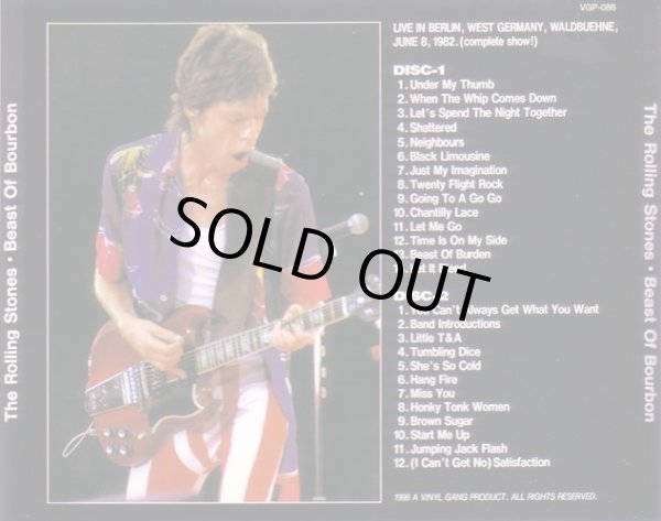 画像2: VGP-086 THE ROLLING STONES / BEAST OF BOURBON 2CD (2)