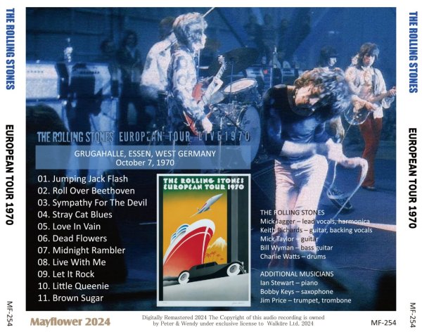 画像2: THE ROLLIN STONES EUROPEAN TOUR 1970 CD (2)