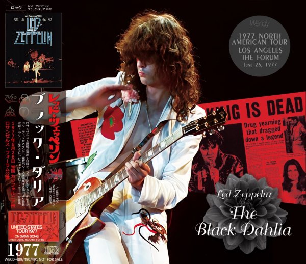 画像1: LED ZEPPELIN 1977 THE BLACK DAHLIA 3CD (1)