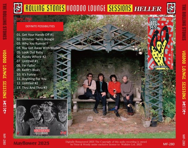 画像4: THE ROLLING STONES VOODOO LOUNGE SESSIONS HELLER 5CD (4)