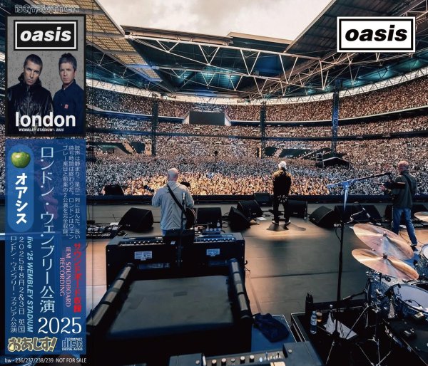 画像1: OASIS 2025 WEMBLEY STADIUM 4CD (1)