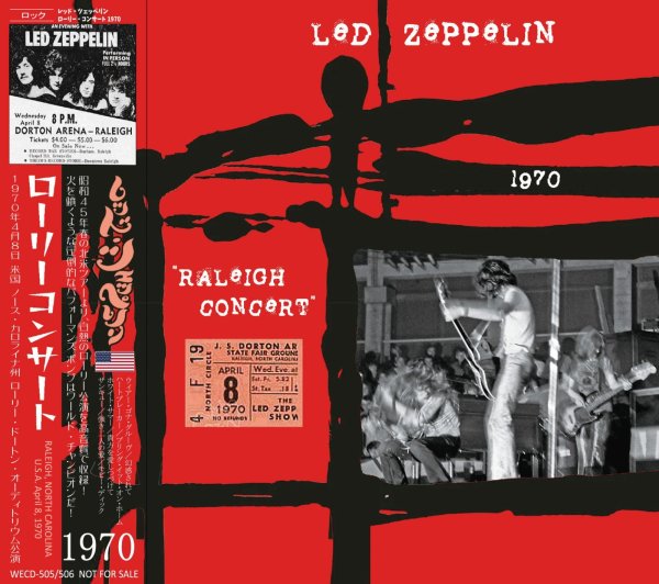 画像1: LED ZEPPELIN 1970 RALEIGH CONCERT 2CD (1)