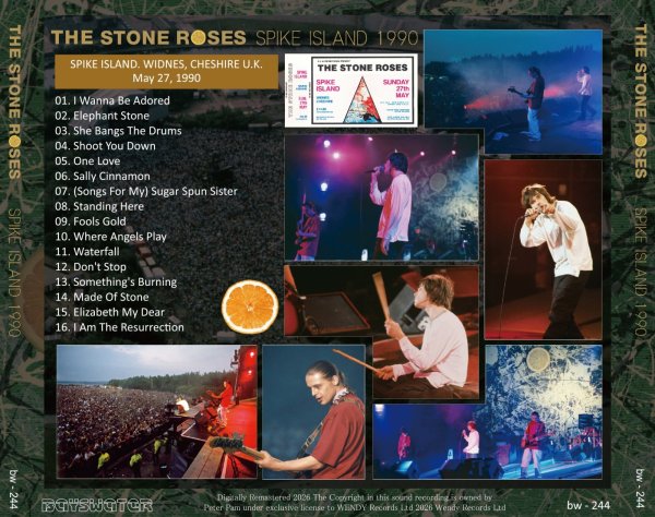 画像2: THE STONE ROSES 1990 SPIKE ISLAND CD (2)