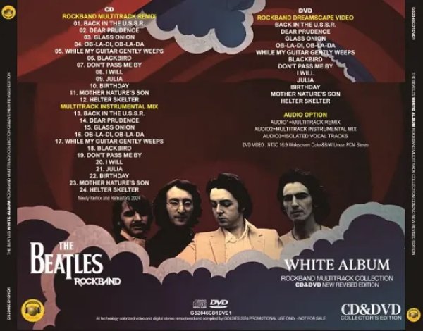 画像2: THE BEATLES / WHITE ALBUM : ROCKBAND MULTITRACK COLLECTION (CD+DVD) (2)