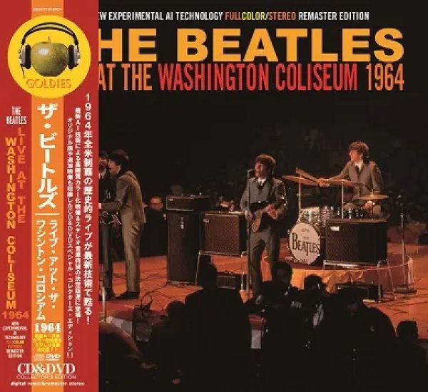 画像1: THE BEATLES / LIVE AT THE WASHINGTON COLISEUM 1964 (1CD+1DVD) (1)