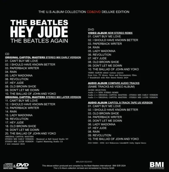 画像2: THE BEATLES / HEY JUDE THE U.S. ALBUM COLLECTION (CD+DVD) (2)