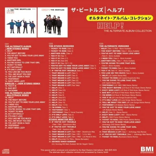 画像2: THE BEATLES / HELP! : THE ALTERNATE ALBUM COLLECTION (3CD) (2)