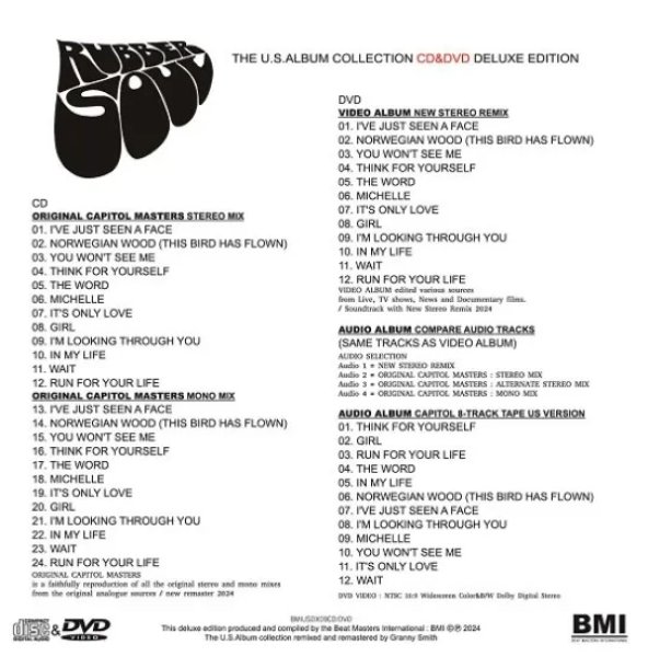 画像2: THE BEATLES / RUBBER SOUL THE U.S.ALBUM COLLECTION (CD+DVD) (2)