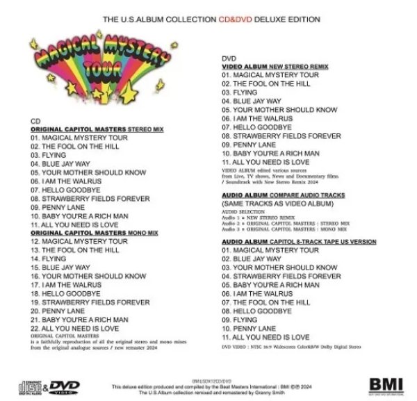 画像2: THE BEATLES / MAGICAL MYSTERY TOUR THE U.S. ALBUM COLLECTION (CD+DVD) (2)