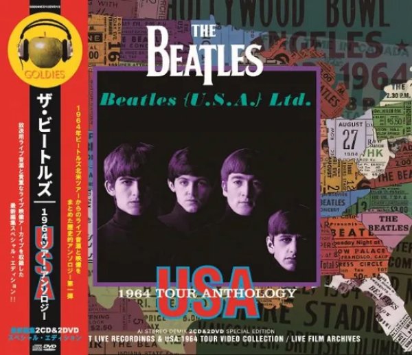 画像1: THE BEATLES / USA 1964 TOUR ANTHOLOGY (2CD+2DVD) (1)