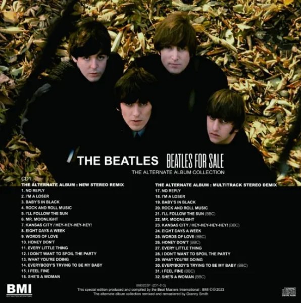 画像2: THE BEATLES / BEATLES FOR SALE : THE ALTERNATE ALBUM COLLECTION (3CD) (2)