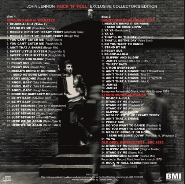 画像2: JOHN LENNON / ROCK 'N' ROLL : EXCLUSIVE COLLECTOR'S EDITION (3CD) (2)
