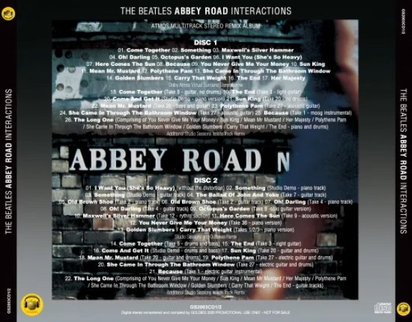 画像2: THE BEATLES / ABBEY ROAD INTERACTIONS (2CD) (2)