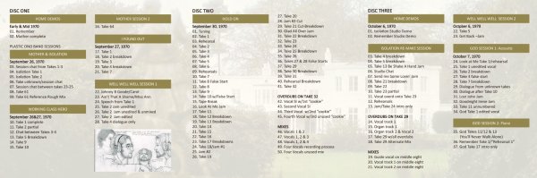 画像5: JOHN LENNON PLASTIC ONO BAND THE UNIVERSE VOL.1 5CD (5)