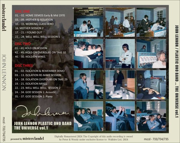 画像2: JOHN LENNON PLASTIC ONO BAND THE UNIVERSE VOL.1 5CD (2)