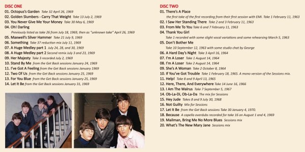 画像3: THE BEATLES UNSURPASSED MASTERS VOL.2 3CD (3)