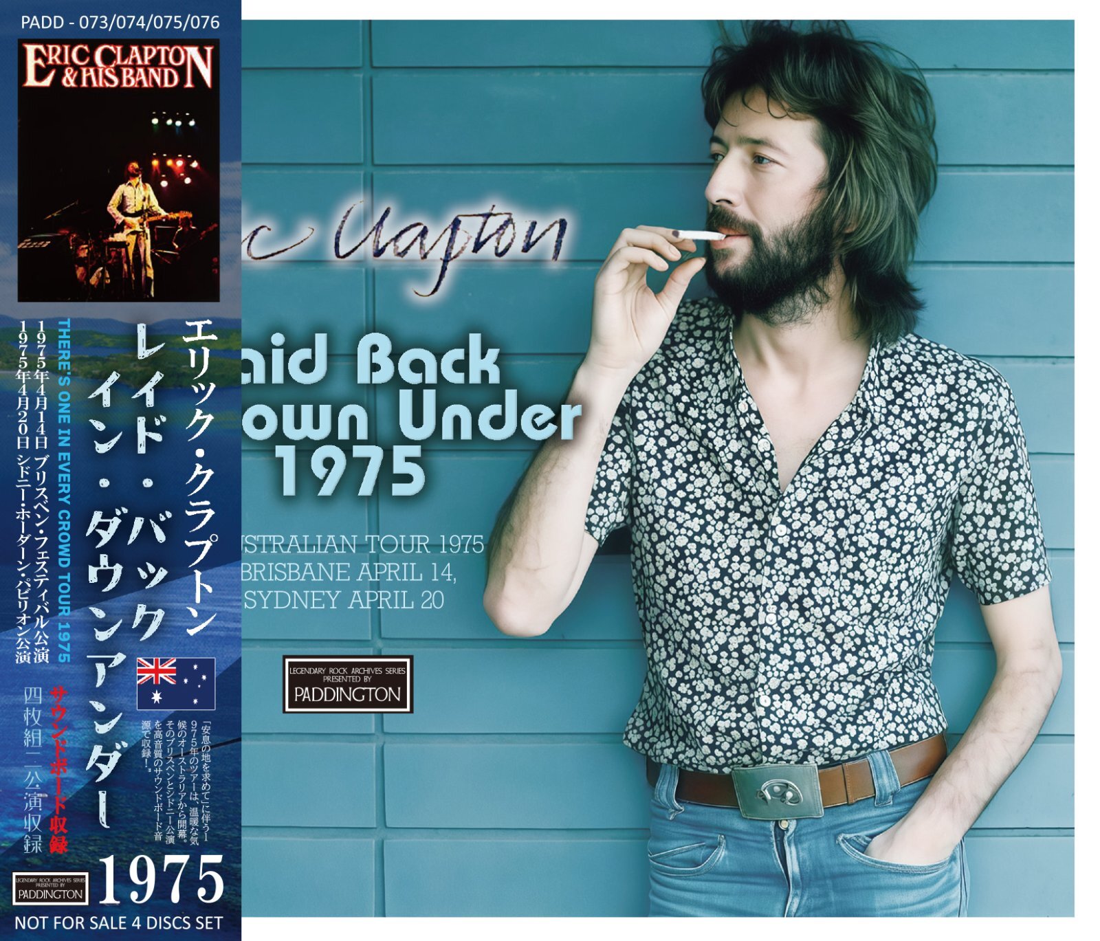 CLAPTON 1975 AUSTRALIA will be available March 10