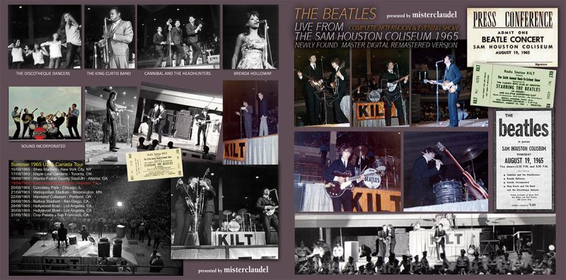 NEO　THE　【2CD+DVD】　BEATLES　FROM　SAM　1965　COLISEUM　HOUSTON　LIVE　THE　FAUST