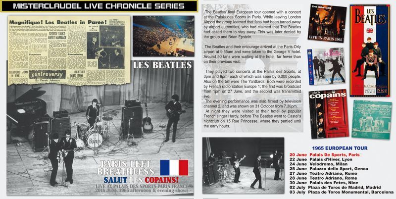 THE BEATLES / PARIS LEFT BREATHLESS 【3CD+2DVD】 - NEO FAUST