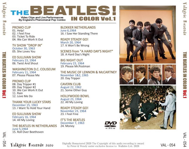 THE / BEATLES IN COLOR DVD - NEO