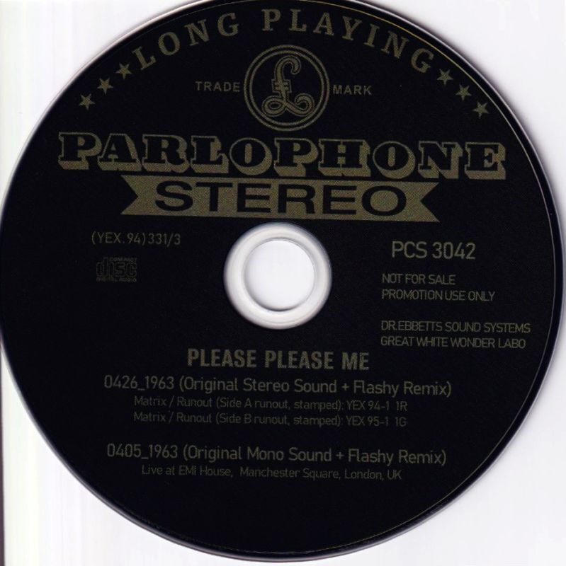 BEATLES★Please Please Me UK Y/B Parlopho