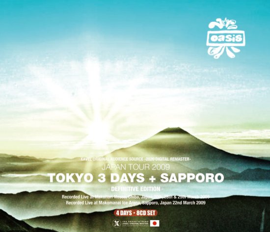 OASIS Japan Tour 2009 TOKYO 3 DAYS + SAPPORO - Definitive Edition - (8CD)